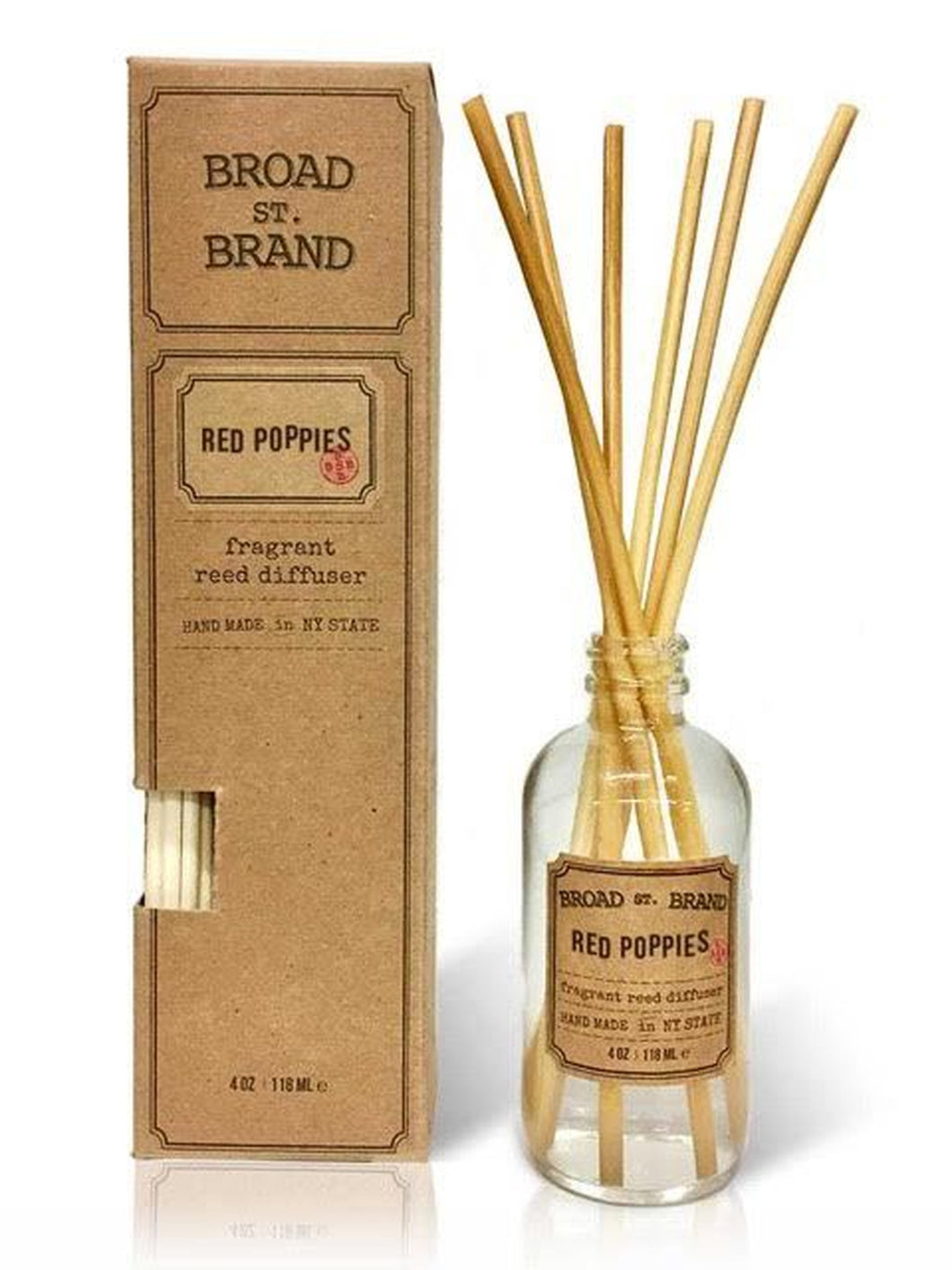 RED POPPIES REED DIFFUSER － BROAD STREET BRAND